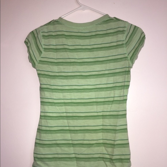 Striped Green T-Shirt - Picture 4 of 4